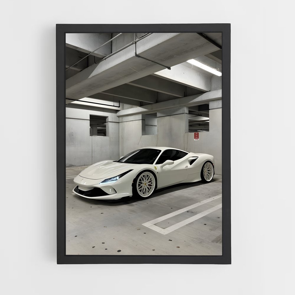 Poster F8 en Scène – affiche Ferrari (vue 2)